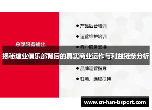 揭秘建业俱乐部背后的真实商业运作与利益链条分析